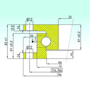 Bearing NK.22.1100.100-1PPN ISB