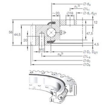 Bearing VLA 20 0644 N INA