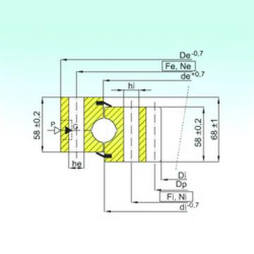 Bearing ZB1.25.1754.400-1SPPN ISB