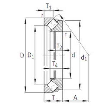 Bearing 292/850-E1-MB INA