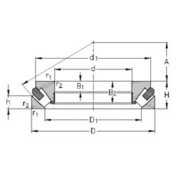 Bearing 29280-M NKE