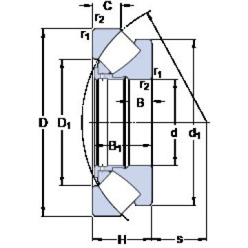 Bearing 292/630 EM SKF