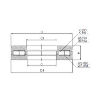 Bearing 89312 CX