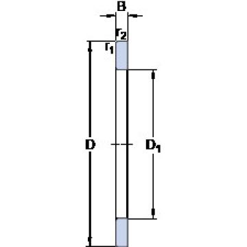 Bearing GS 81168 SKF