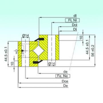 Bearing NR1.14.0844.200-1PPN ISB