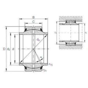 Bearing GE 40 HO-2RS INA