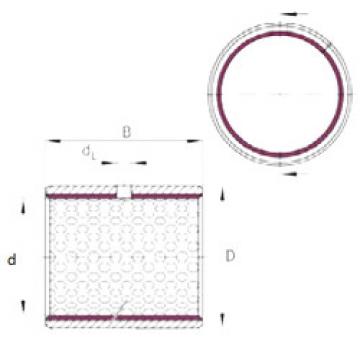 Bearing EGB1015-E50 INA