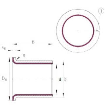 Bearing EGF08095-E40 INA