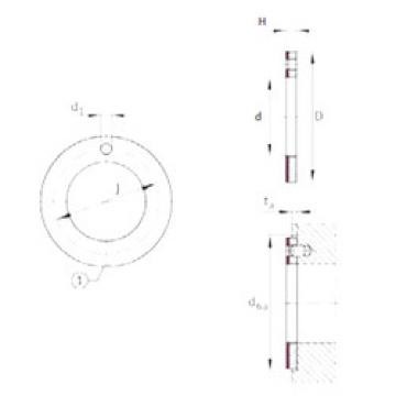 Bearing EGW10-E40-B INA