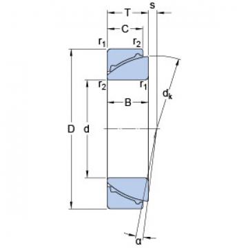 Bearing GAC 100 F SKF