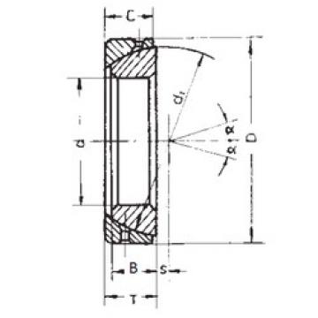 Bearing GAC120S FBJ