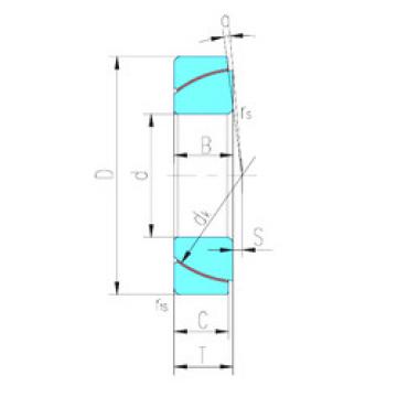 Bearing GAC130T LS