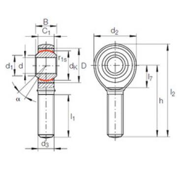 Bearing GAKR 8 PW INA