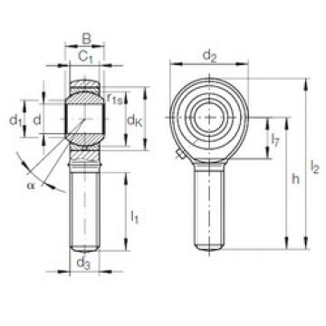 Bearing GAKFL 16 PB INA