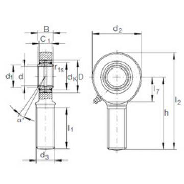 Bearing GAR 20 DO INA