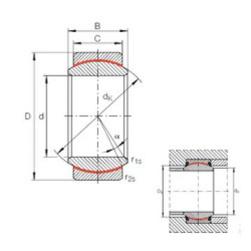 Bearing GE 8 UK INA