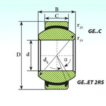 Bearing GE 260 ET 2RS ISB