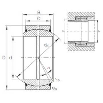 Bearing GE 20 DO-2RS INA