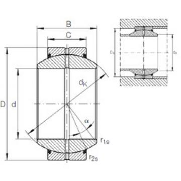 Bearing GE 140 FO-2RS INA