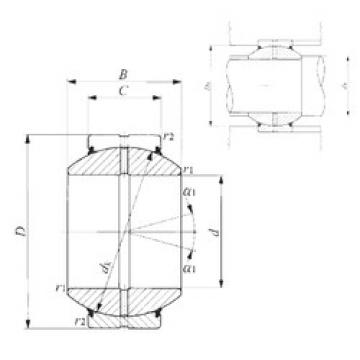 Bearing GE 15GS-2RS IKO