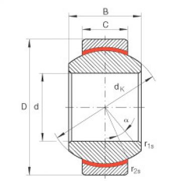 Bearing GE17-FW INA