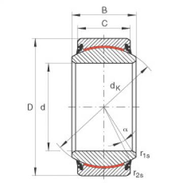 Bearing GE100-UK-2RS INA