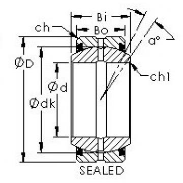 Bearing GE70ES-2RS AST