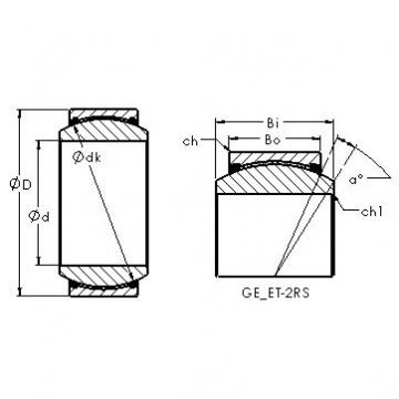 Bearing GE100ET-2RS AST