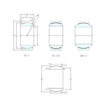 Bearing GEH100TXA-2LS SKF