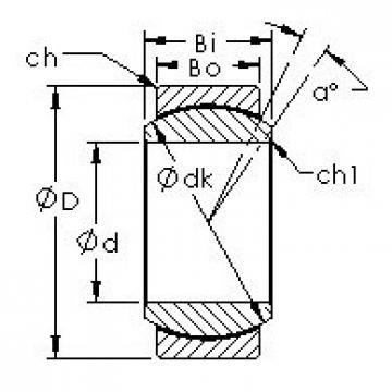 Bearing GEBJ5C AST