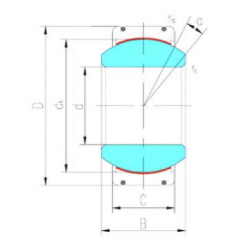 Bearing GE160XT-2RS LS