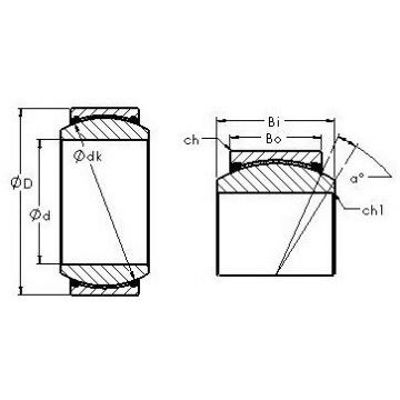 Bearing GE20ET/X-2RS AST