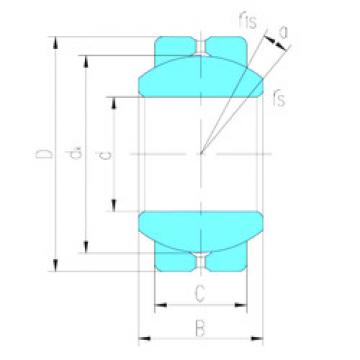 Bearing GEBJ12S LS