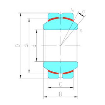 Bearing GEBK12S LS