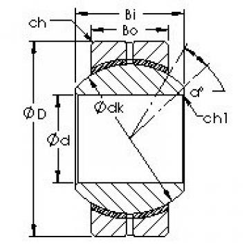 Bearing GEBK25S AST