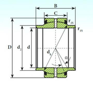 Bearing GEEM 80 ES 2RS ISB