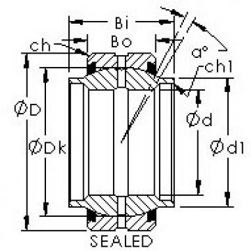 Bearing GEEM120ES-2RS AST