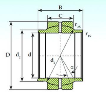 Bearing GEEW 110 ES ISB