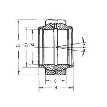 Bearing GEEW60ES FBJ