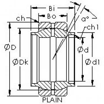 Bearing GEEW17ES AST