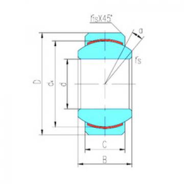 Bearing GEFZ25C LS