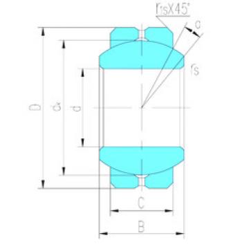 Bearing GEFZ12S LS