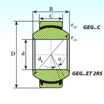 Bearing GEG 110 ET 2RS ISB