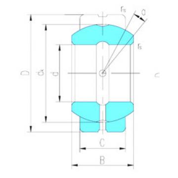 Bearing GEG100ES-2RS LS