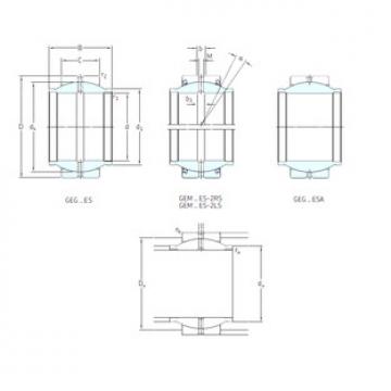 Bearing GEG125ES SKF