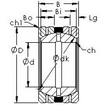 Bearing GEGZ114HS/K AST