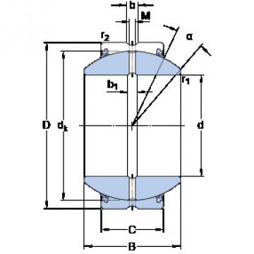 Bearing GEH 100 ES-2RS SKF