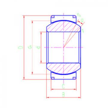 Bearing GEH100XT-2RS LS