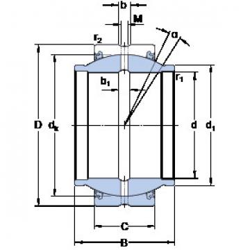 Bearing GEM 35 ES-2LS SKF