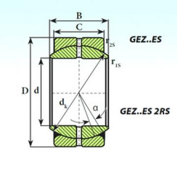 Bearing GEZ 57 ES 2RS ISB